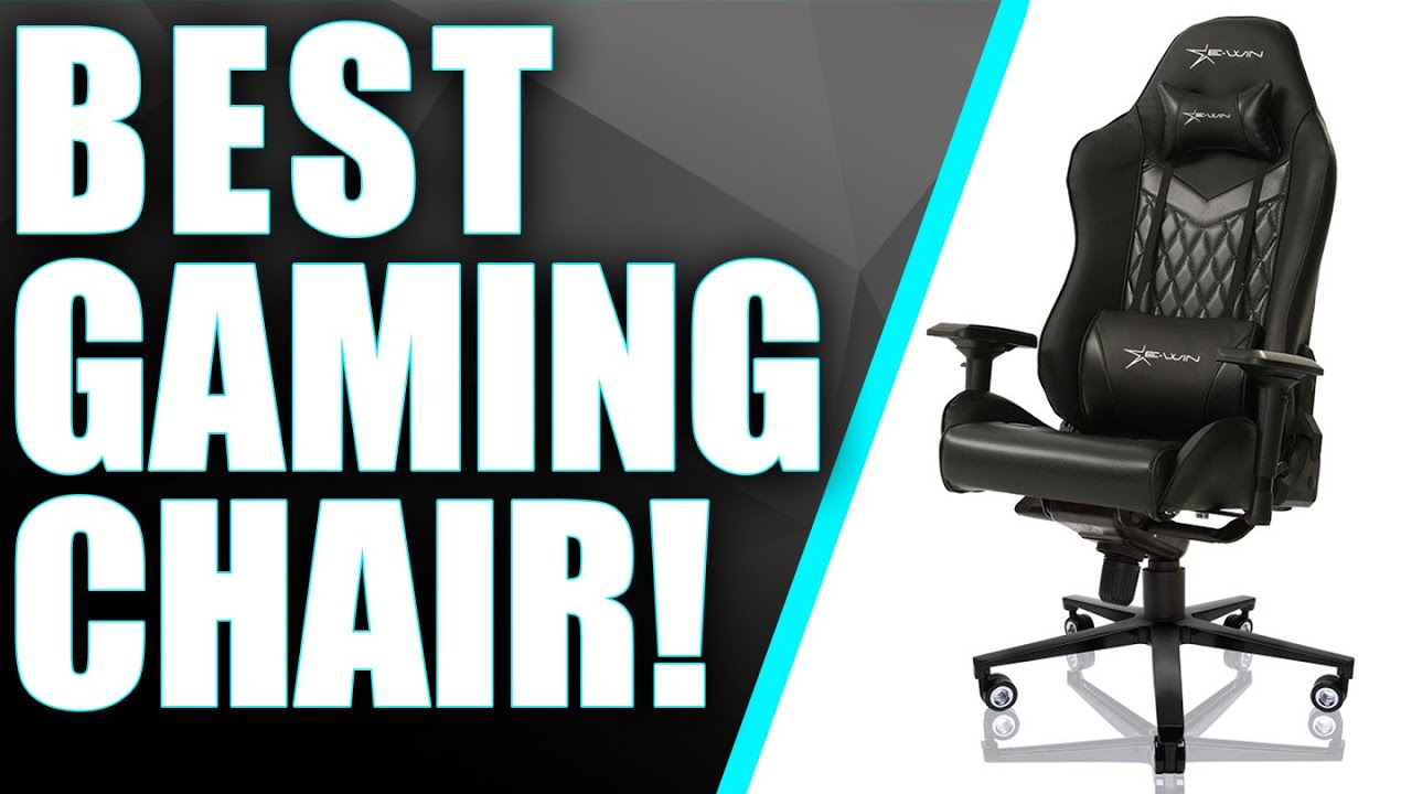 How to Improve Your Gaming Health! EwinRacing Heavy Duty Gaming Chair Holds up to 500 LBS!!!