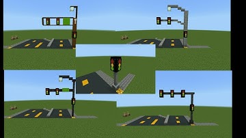 Minecraft - 5 Traffic Light Design