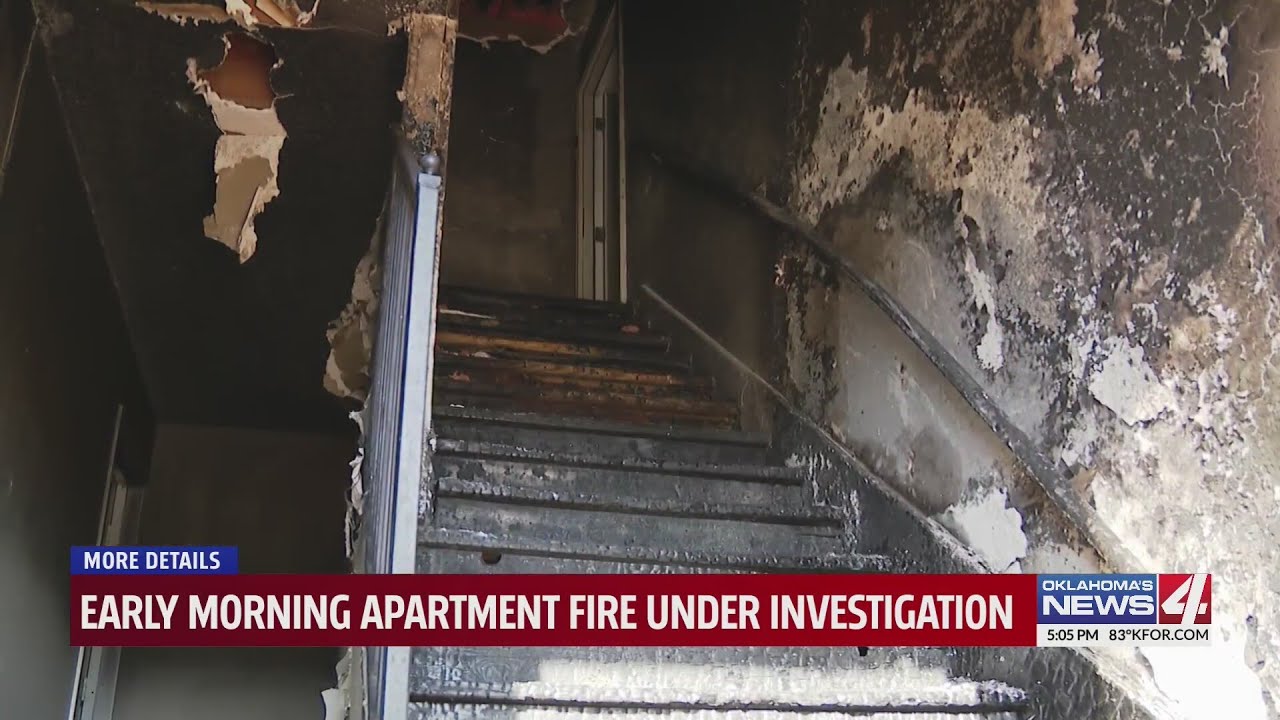 Early morning apartment fire under investigation - YouTube