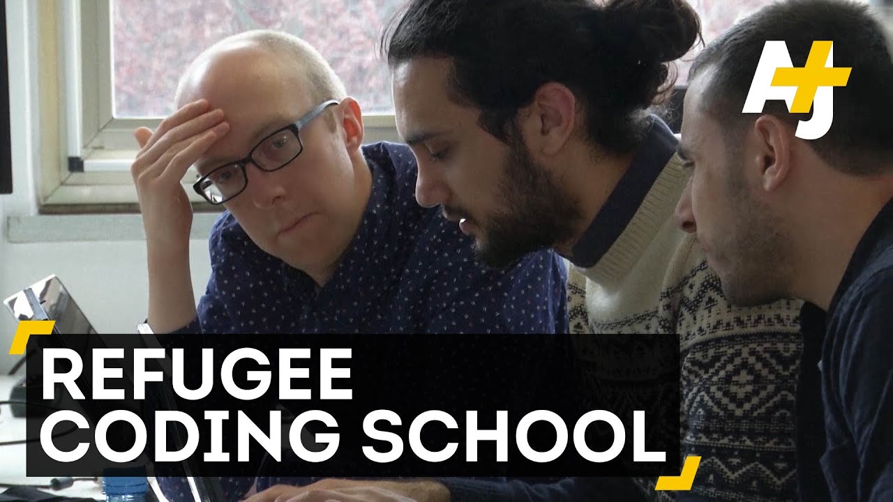 Syrian Refugees Learn To Code At This School In Germany - YouTube