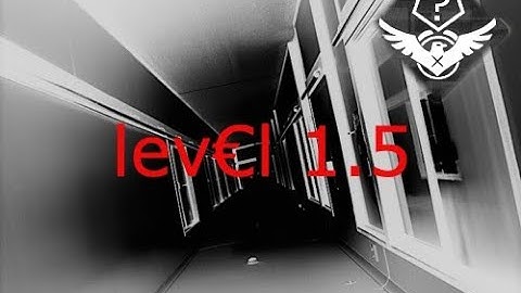 backrooms level 1.5 "inverted"