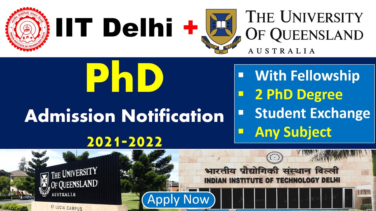 iit delhi phd admission 2021