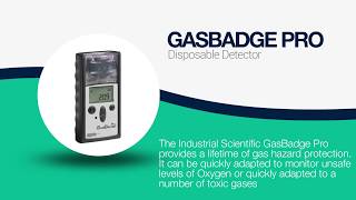GasBadge® Pro Single Gas Detector
