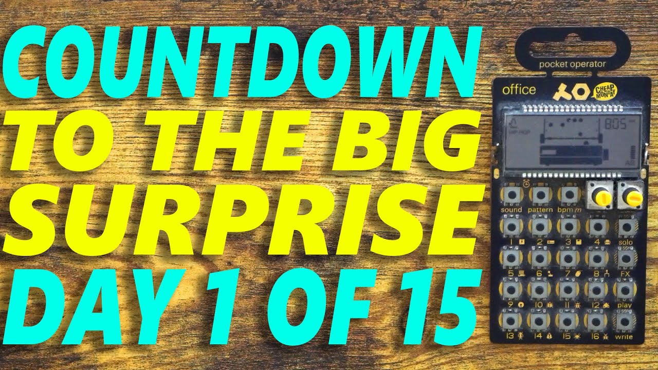PO-24 Jam! Countdown to the Big Surprise (Day 1 of 15)