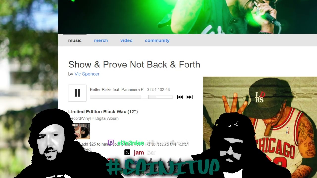 SPINITUP X VIC SPENCER FT PANAMERA P PROD BY NUMBZ