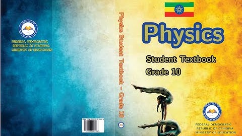 Grade - 10 Physics Unit - 1 |Vector Quantities |New Curriculum| STB 2023