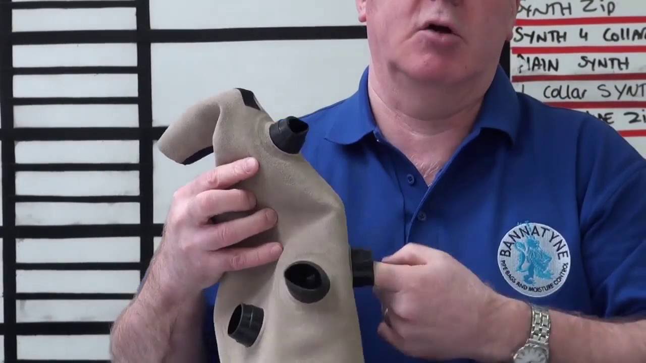 Fitting a Bannatyne Pipe Bag to Stocks