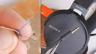How to EASY Fix Sony XB550ap 3.5mm Jack DIY