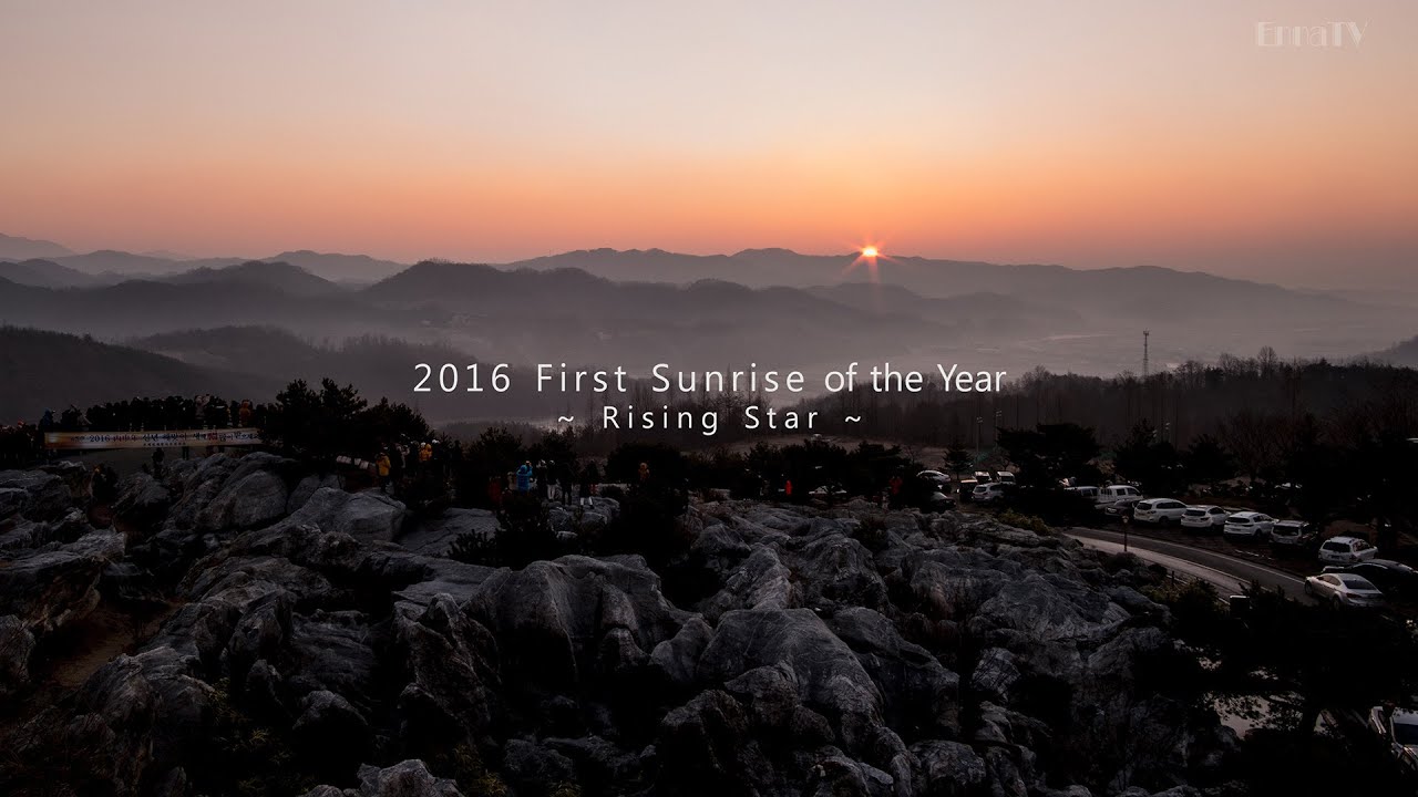 [LRTimelapse] 2016 First Sunrise of the Year ~ Rising Star ~ / Korea, Timelapse 4K