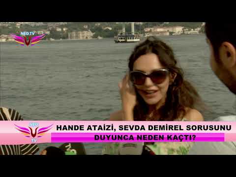 Hande Ataizi, Sevda Demirel sorusunu duyunca neden kaçtı?