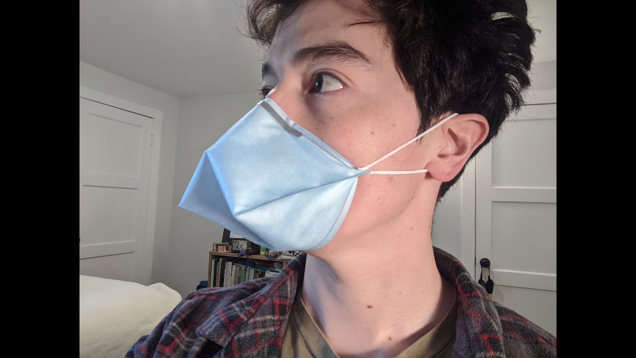 No-sew sealed mask in 4 minutes (heat sealer technique)