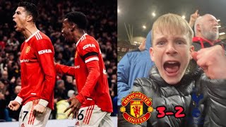 MANCHESTER UNITED 3-2 TOTTENHAM! MATCHDAY VLOG!!!