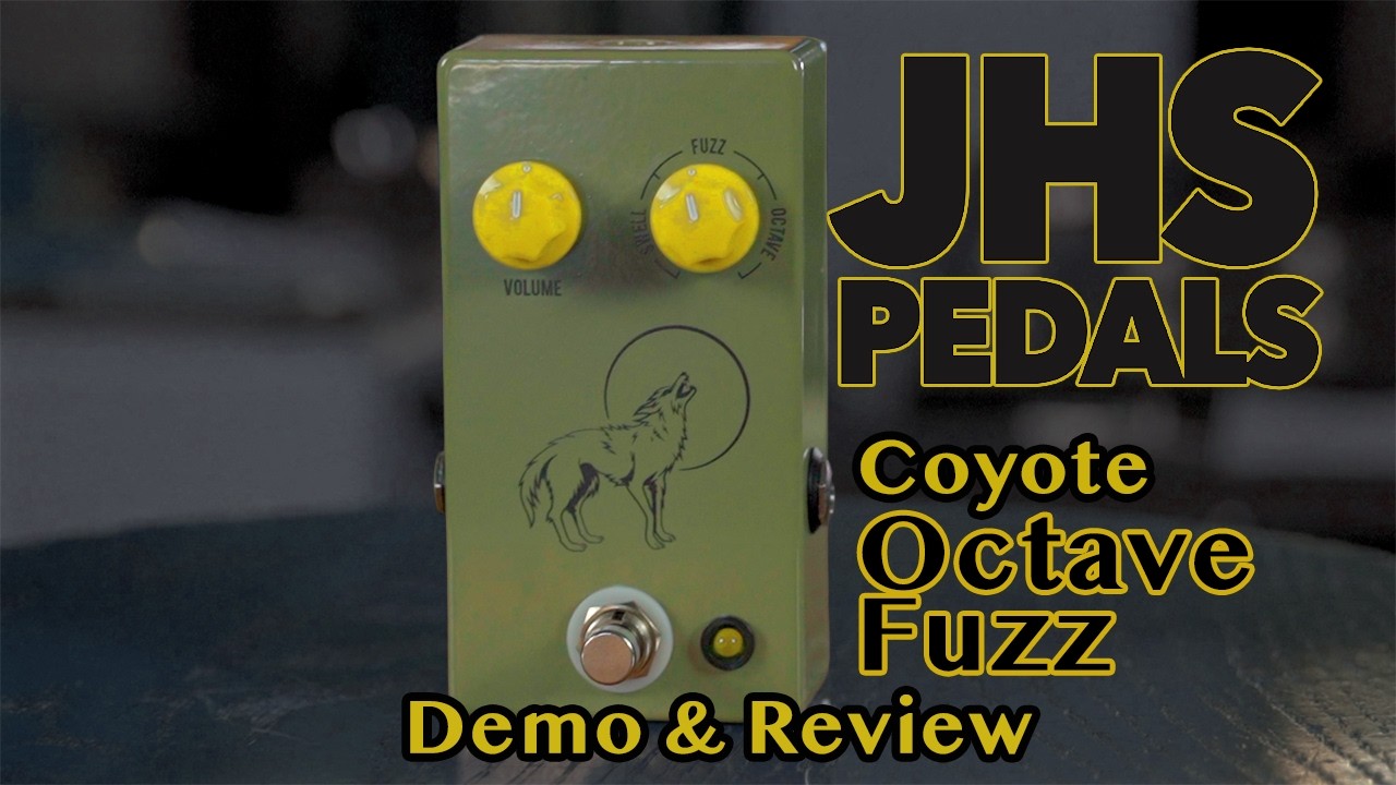 Too Much Fuzz?? JHS Coyote Octave Fuzz Demo & Review - YouTube