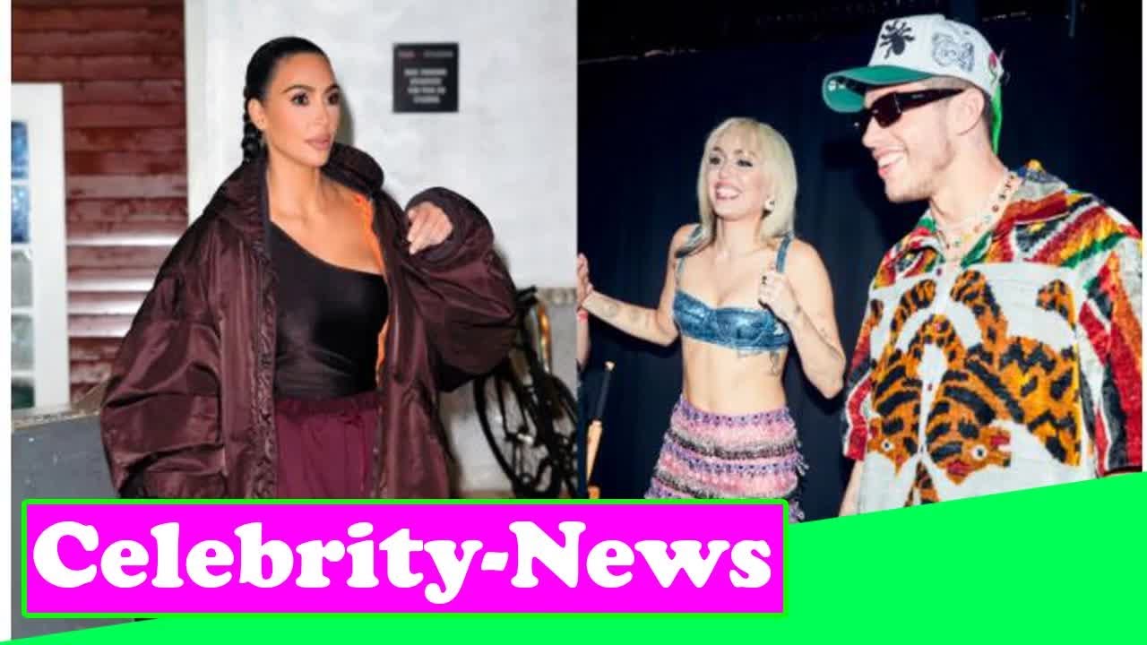 Kim Kardashian unfollows Miley Cyrus after the pop star's NYE special appearance with Pete Davidson