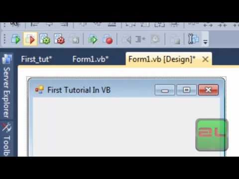 Visual Basic - Tutorial 1 - ZachLanglais