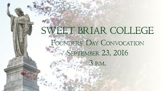 SBC 2016 Founders' Day Convocation
