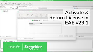 How to Activate & Return License in EcoStruxure Automation Expert v23.1 | Schneider Electric Support
