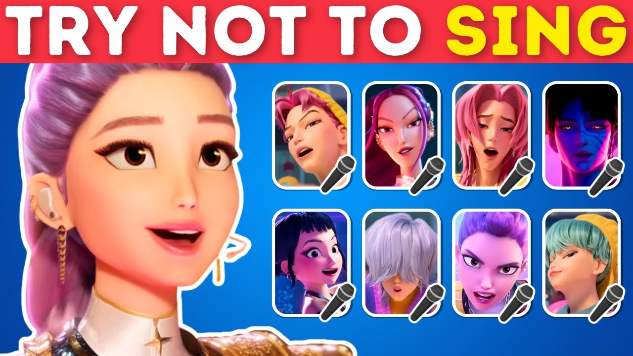 ПОПРОБУЙТЕ НЕ ПЕТЬ ~ Угадайте персонажа K-pop из аниме «Охотники на демонов» 2025 года по песням:...