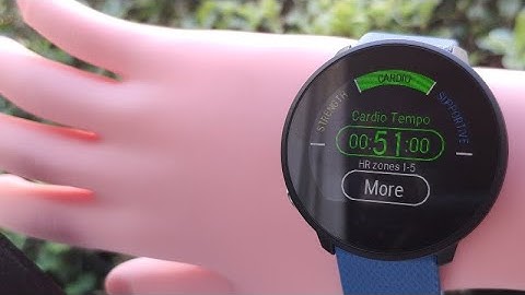 Polar Unite Watch Menu Screen Walk-through - Gadget Explained Extended Unboxing
