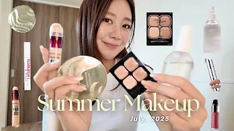Summer Makeup by a Japanese girl 🌻🪞✨