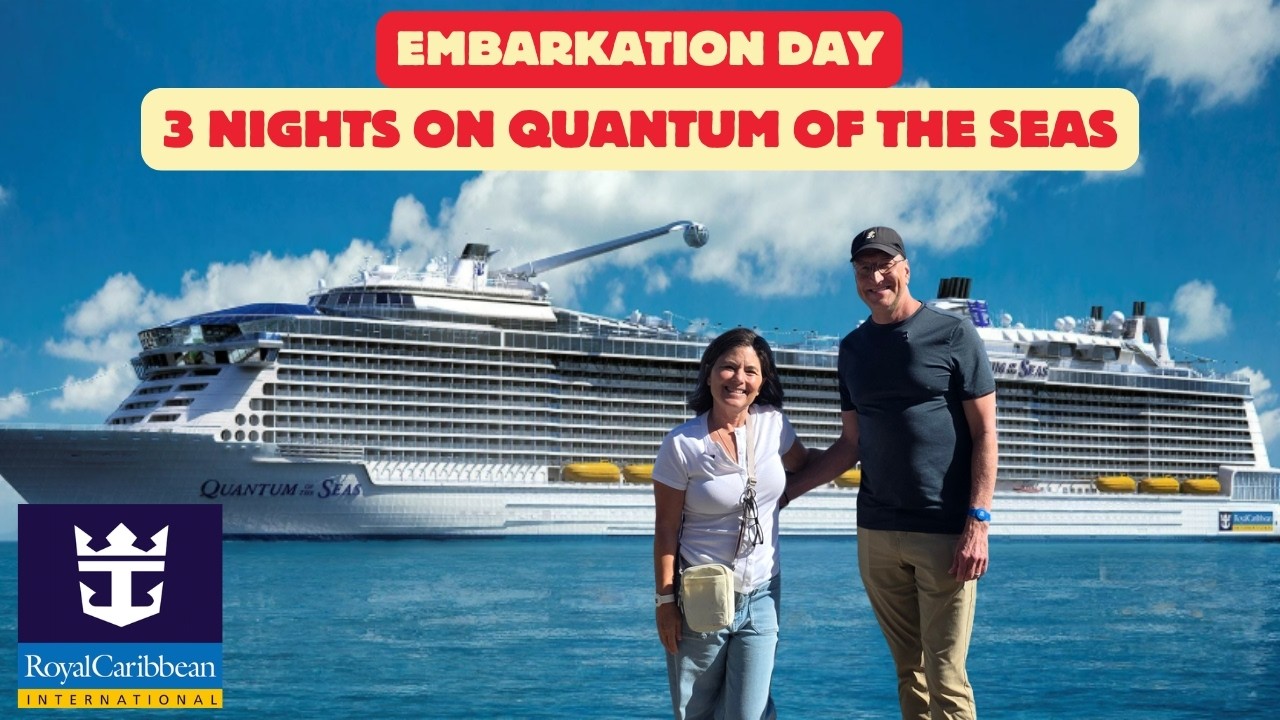 Embarkation Day on Quantum of the Seas - Weekend Cruise Edition