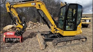 Next Gen Cat 305 and Fecon Mulcher