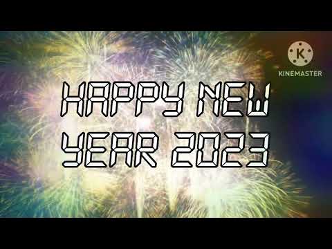 New year 2023 countdown
