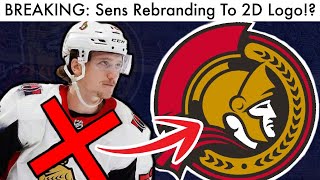 BREAKING: Sens Rebranding To VINTAGE 2D Logo SOON!? (Ottawa Senators NEW Logo AND Adidas Jerseys)
