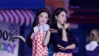 [4K] 260802 Lucky Girl + Zoo + Red Flavor - Red Velvet (Irene focus) Fancam A Day in Red & Velvet