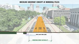 Brickline Greenway - Market Street Draft Design - 20th to 13th Streets - December 2025