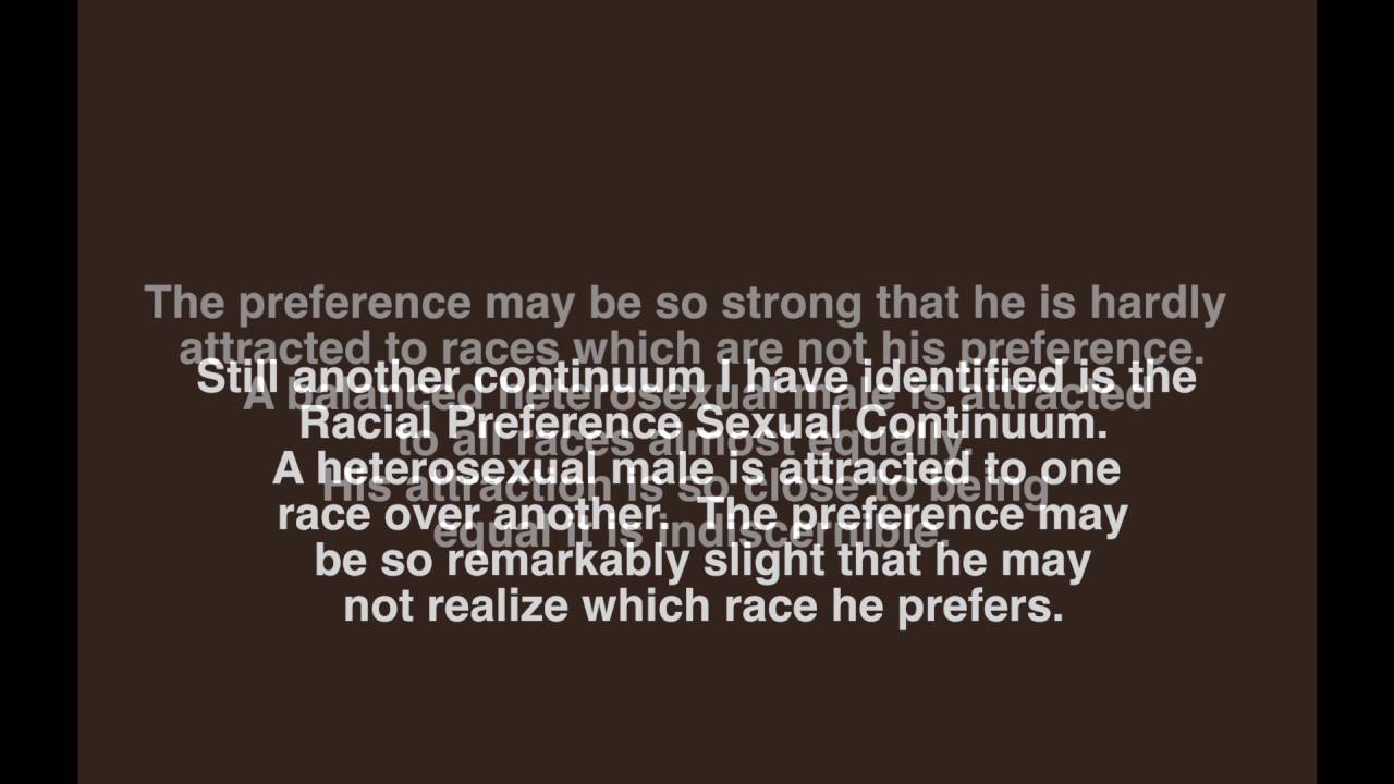 SEXUAL GENDER PREFERENCE MAY BE ALTERED