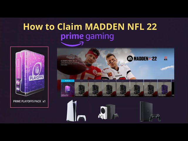 How to get free MUT cards using the Madden 22 Prime Gaming Pack
