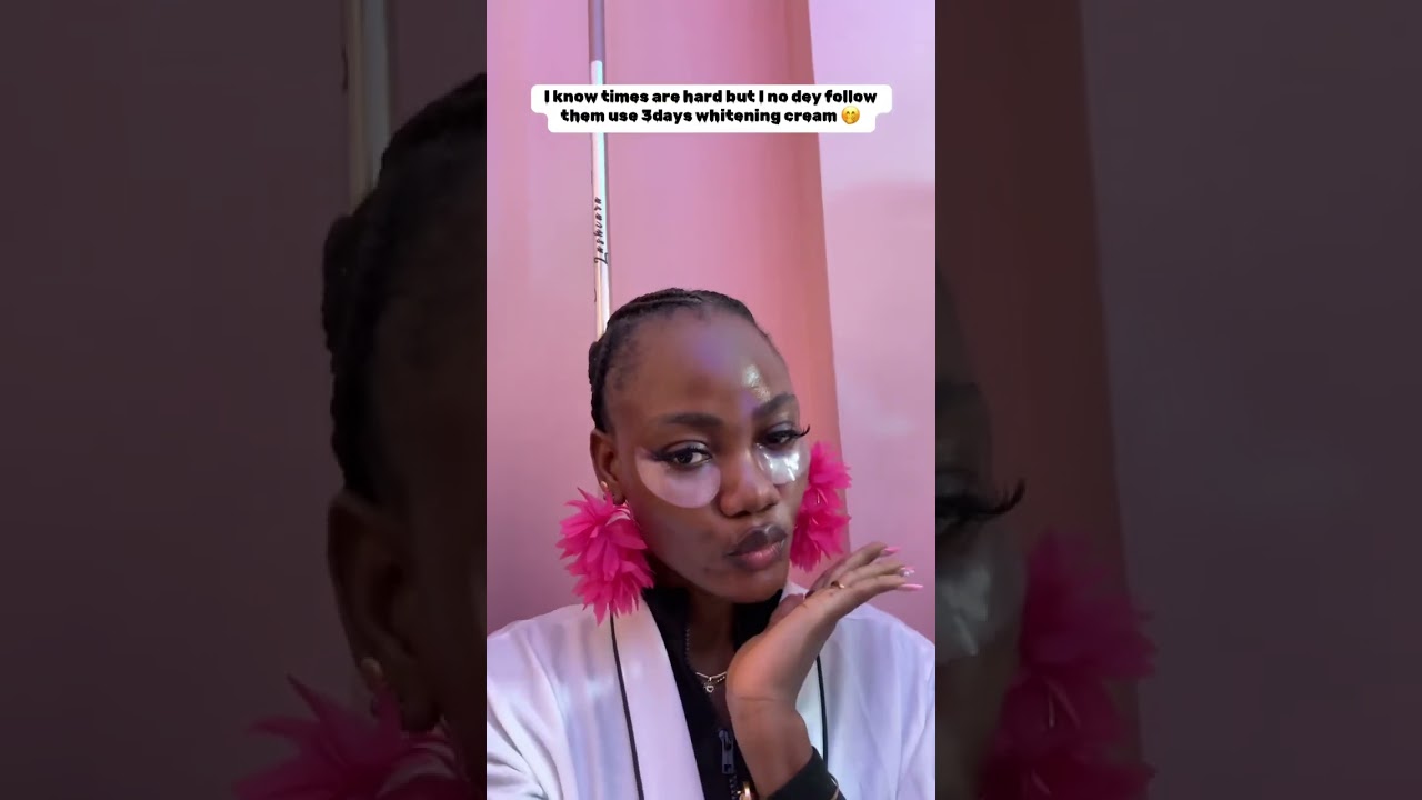 😂😂😂😁 as long as I’m not bleaching my skin ! I’m safe 😁 