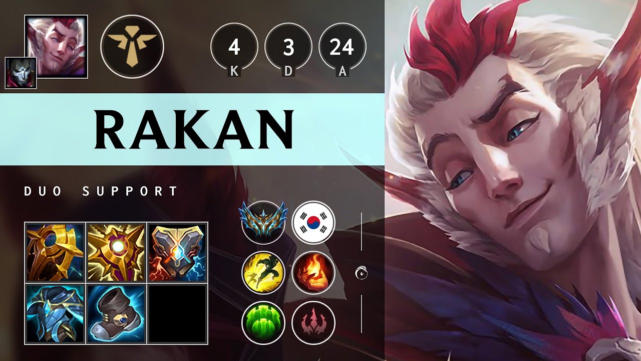 Rakan Support vs Nautilus: Vision Controller - KR Challenger Patch 14.21