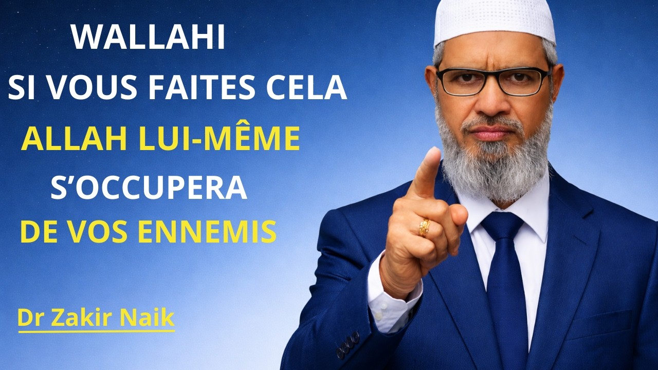 ALLAH a mis cette vidéo devant vous pour une raison. || Zakir Naik