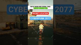 This Spot Has a Hidden Secret #cyberpunk2077 #shorts