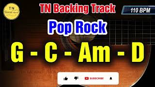 Pop Rock Backing Track G Major 110 Bpm Guitar Backing Track