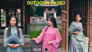 Outdoor Faded Preset | Lightroom mobile Preset Free DNG | outdoor photography | lightroom preset screenshot 4