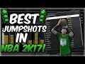 BEST JUMPSHOTS IN NBA 2K17! GREEN LIGHTS GALORE! BEST JUMPSHOT VIDEO ON YOUTUBE!