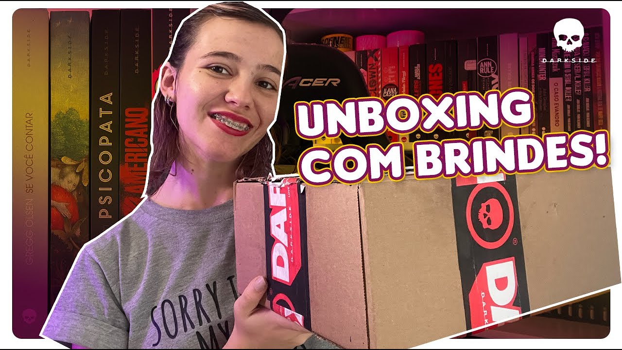 SUPER UNBOXING: lançamentos da Darkside com brindes 💀