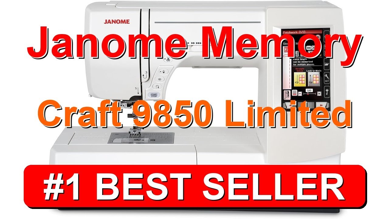Компьютеризированная швейно-вышивальная машина Janome Memory Craft 9850 Limited Edition — B0FTWCVXY7