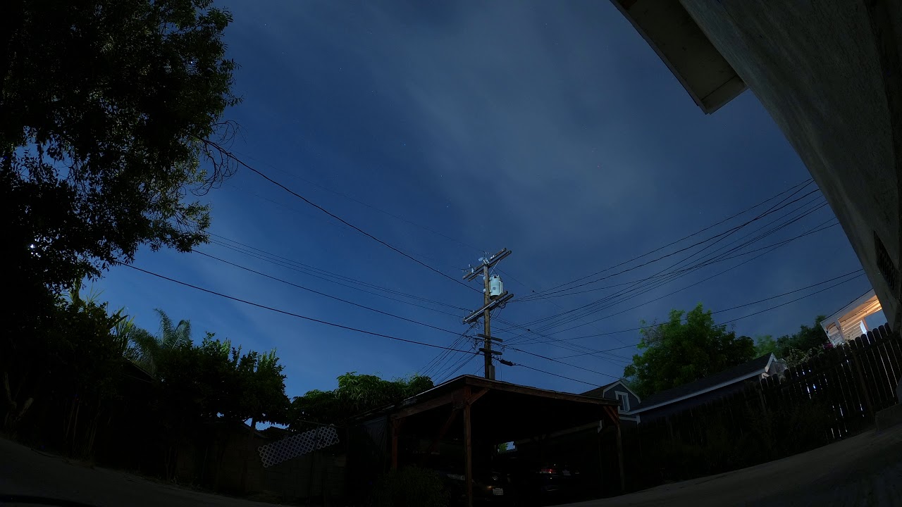 Gopro hero 8 night lapse YouTube