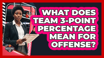 What Does Team 3-Point Percentage Mean For Offense?