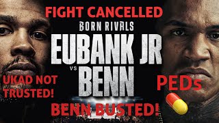 Chris Eubank jr vs Conor Benn Fight Off Due To Benn's Testing Positive For Banned Substance