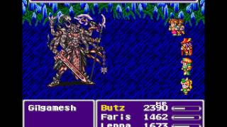 Final Fantasy V (english translation) - Final Fantasy V (SNES) Gilgamesh - User video