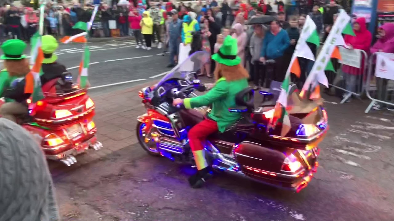2019 Honda Goldwing light parade