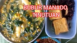 Resep BUBUR MANADO atau TINUTUAN.lengkap dengan dabu-dabu roa🤤PapaAni02