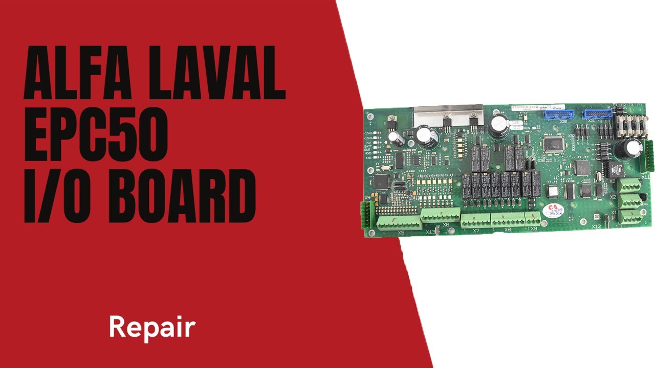 Alfa Laval EPC 50 IO Board (1) Repair