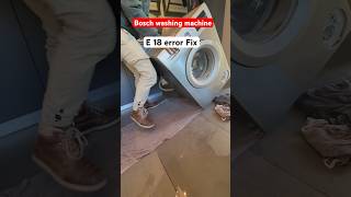 Bosch Washing Machine E18 Error Fix | How to Replace the Drain Pump Step by Step