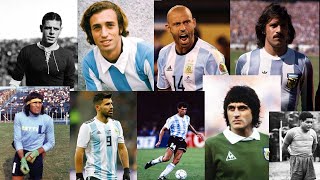 TOP 100 Mejores Futbolistas Argentinos de la Historia (PRE Qatar)